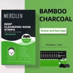 MERCILEN Bamboo Charcoal Nose Patch -Plastry do Usuwania Zaskurników
