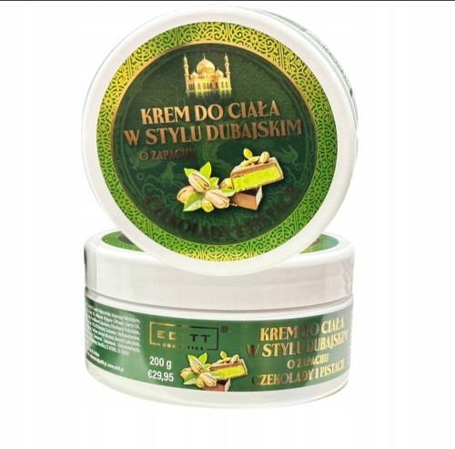 Balsam do Ciała w Stylu Dubajskim o Zapachu Czekolady i Pistacji 