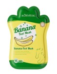 KÖRMESIC Nawilżająca i Odżywcza Maska ​​do Stóp o Zapachu Banana 
