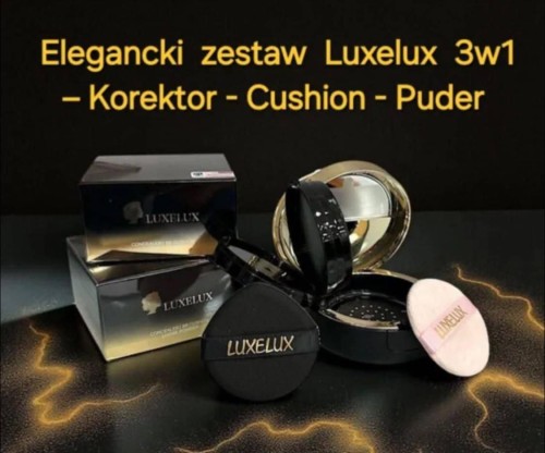 Korektor Podkład BB Cushion Puder 3w1 LUXELUX