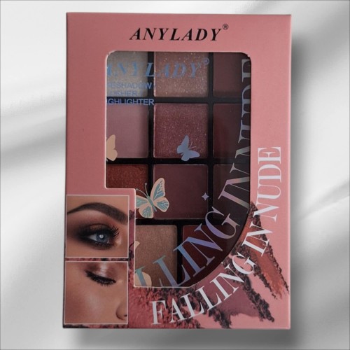   Paleta Cieni do Powiek AnyLady Falling In Nude.