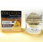 Krem Rewitalizująco-Ujędrniający z Kwasem Hialuronowym i Kolagenem do Twarzy Wokali