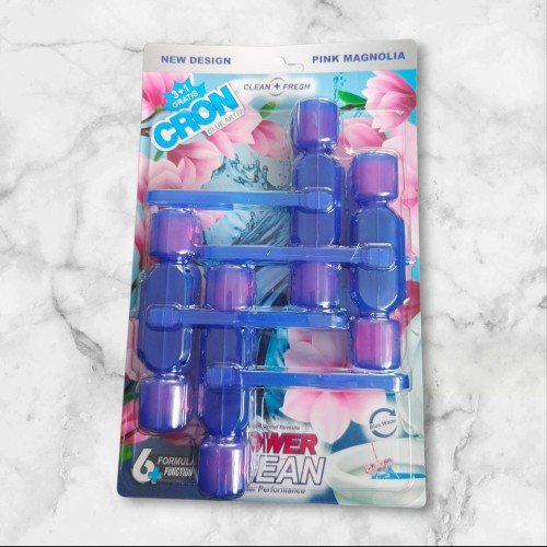  Zestaw zawieszek do WC Cron Blue Aktiv+Fresh 3+1 gratis 
