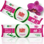 Wkłady do Mopa Nawilżane Ścierki Jednorazowe Zapach LILI Fairy