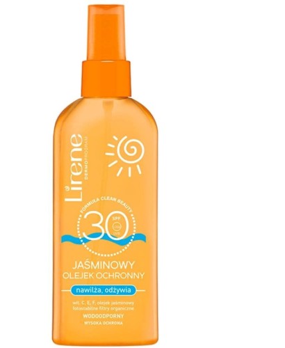 Olejek Ochronny do Opalania Jaśminowy SPF30  LIRENE