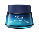Krem do Twarzy na Noc  z Melatoniną, Nawilżająco-Regenerujący Vichy Mineral 89 