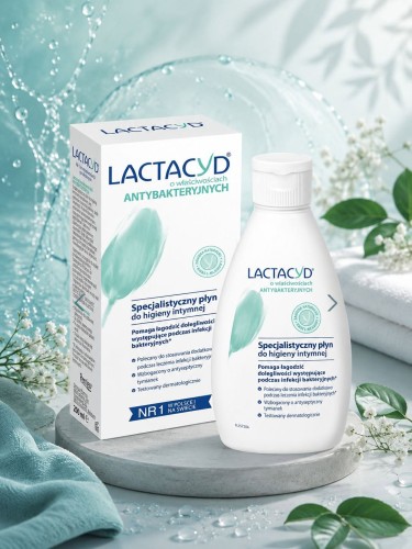 Antybakteryjny Płyn do Higieny Intymnej  LACTACYD