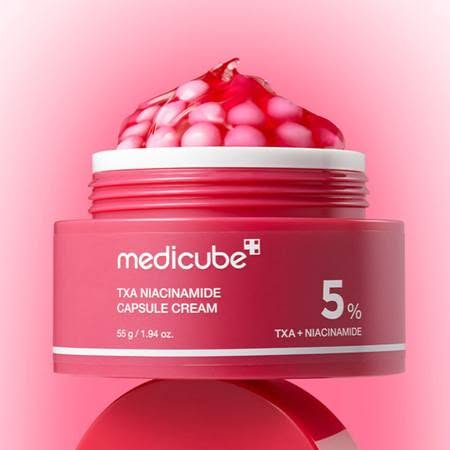 Rozjaśniający Krem do Twarzy z Kapsułkami (TXA Niacinamide Capsule Cream) Medicube