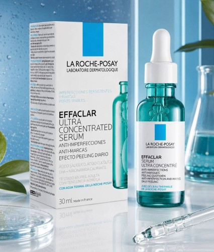 Serum do Twarzy Skoncentrowana Pielęgnacja Skóry   EFFACLAR ULTRA CONCENTRATED SERUM LA ROCHE-POSAY