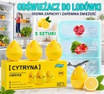Cytrynowy Odświeżacz do Lodówki– Neutralizator Zapachów PetalFun