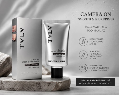 Matująca i Wygładzająca Baza pod Makijaż Camera On Smooth & Blur Primer  TVLV 